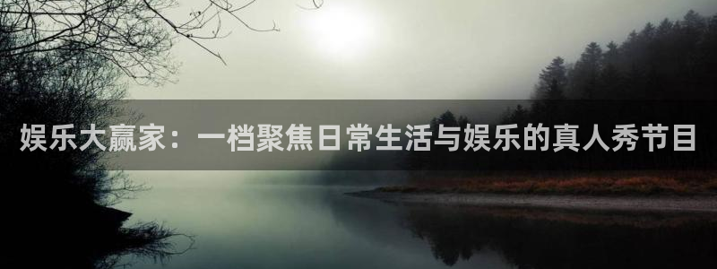 星亿娱乐下载链接是多少：娱乐大赢家：一档聚焦日常生活与娱乐的真人秀节目