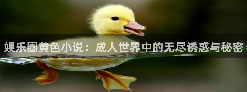 星亿娱乐那个爆率高：娱乐圈黄色小说：成人世界中的无尽诱惑与秘密